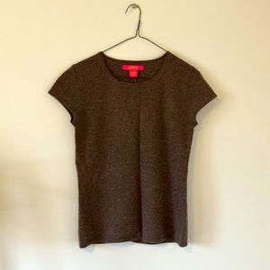 NWT Catherine Malandrino Cashmere Short Sleeve Sweater